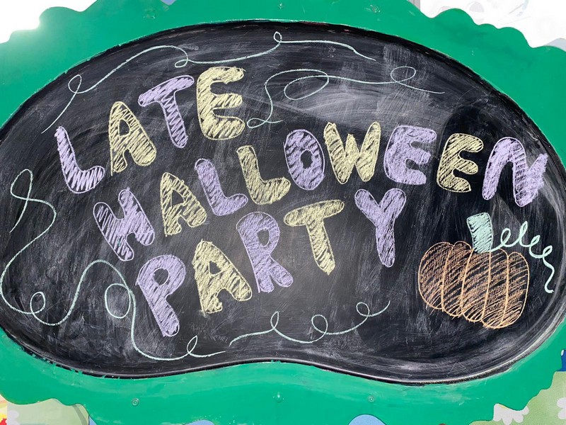 Late Hallowen Party Düzenledik